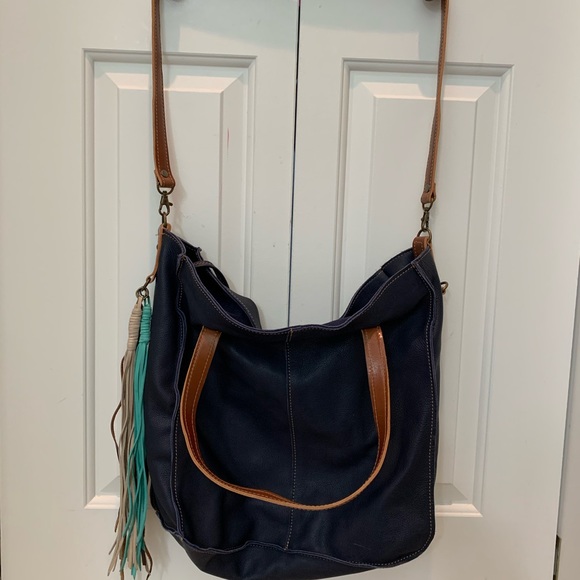 Genuine leather handmade handbag